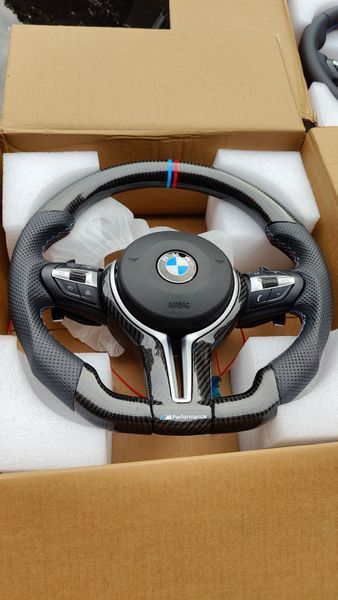 Карбонове M Кермо Руль М3 стиль для BMW F series F10 F30 F11 F01 F02 F20 F21 F22 F23 F31 F32 F33 F36 X3 F25 F26 F15 F16 BM-4 фото