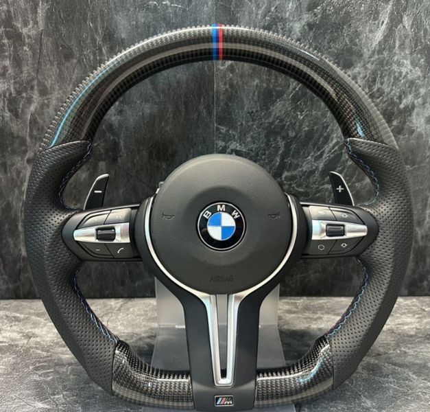 Карбонове M Кермо Руль М3 стиль для BMW F series F10 F30 F11 F01 F02 F20 F21 F22 F23 F31 F32 F33 F36 X3 F25 F26 F15 F16 BM-4 фото