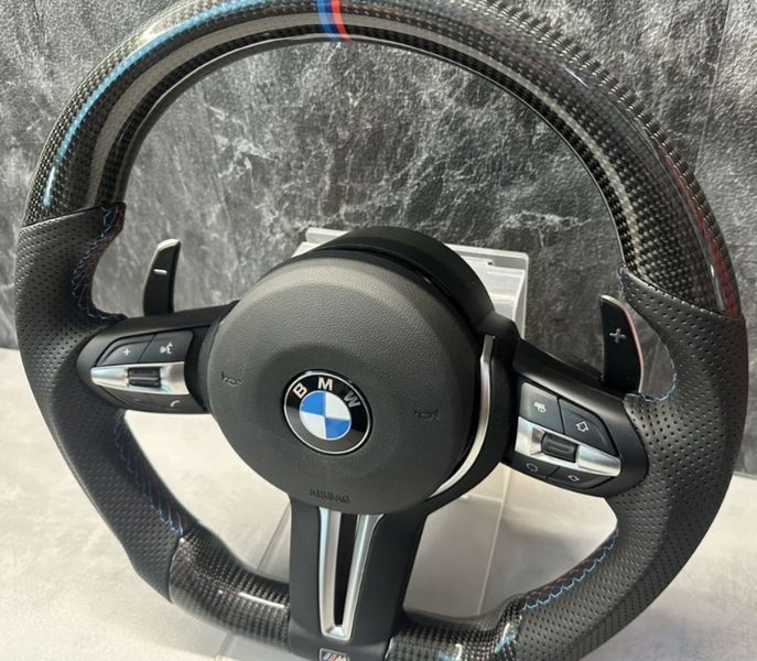 Карбонове M Кермо Руль М3 стиль для BMW F series F10 F30 F11 F01 F02 F20 F21 F22 F23 F31 F32 F33 F36 X3 F25 F26 F15 F16 BM-4 фото