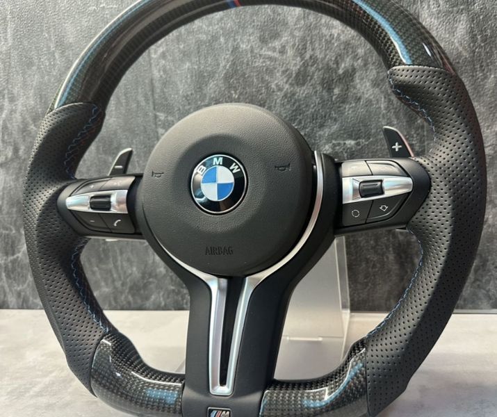 Карбонове M Кермо Руль М3 стиль для BMW F series F10 F30 F11 F01 F02 F20 F21 F22 F23 F31 F32 F33 F36 X3 F25 F26 F15 F16 BM-4 фото