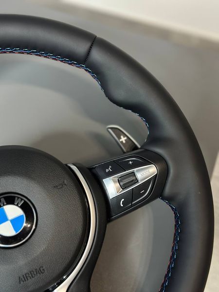Шкіряне M Кермо Руль з Підігрівом М3 стиль для BMW F series F10 F30 F11 F01 F02 F20 F21 F22 F23 F31 F32 F33 F36 X3 F25 F26 F15 F16 BM-2 фото