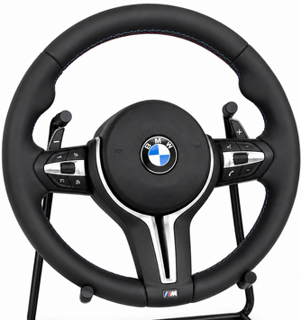 Шкіряне M Кермо Руль з Підігрівом та вібро М3 стиль для BMW F series F10 F30 F11 F01 F02 F20 F21 F22 F23 F31 F32 F33 F36 X3 F25 F26 F15 F16 BM-3 фото